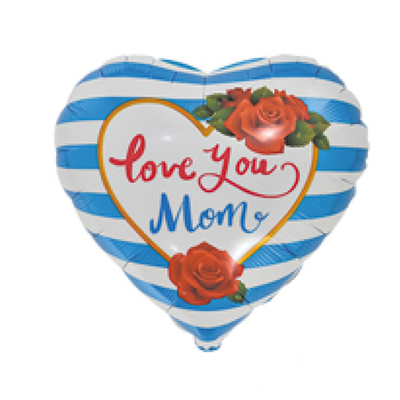 18寸桃心英文母亲节