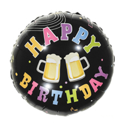 18寸圆球啤酒杯生日