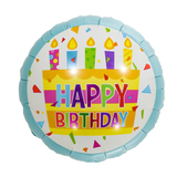 18 inch ball Birthday Cake（Blue/Pink）
