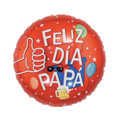 18寸圆形西语父亲节