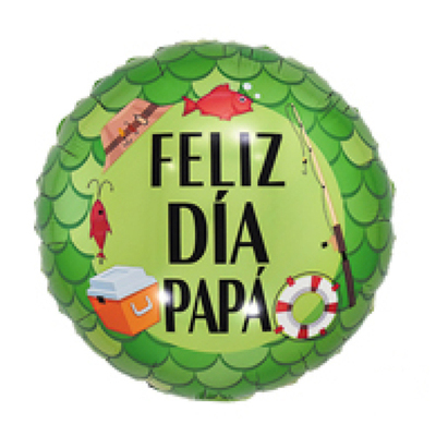 18寸圆形西语父亲节