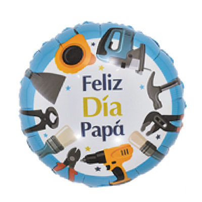 18寸圆形西语父亲节