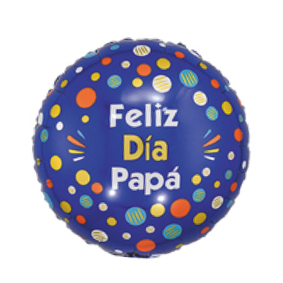 18寸圆形西语父亲节