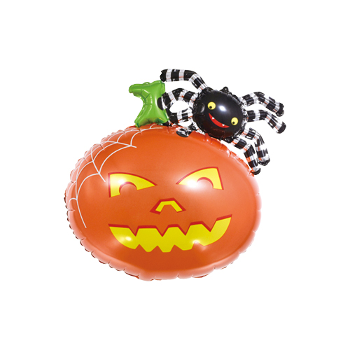 Mini Pumpkin & Spider 