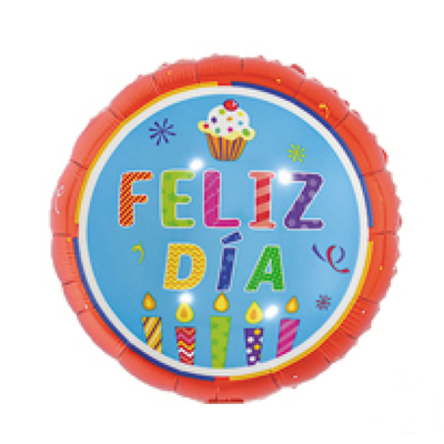 18寸圆形西语快乐时光系列