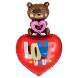 3D立体爱情小熊