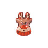 Mini Christmas Elk Head