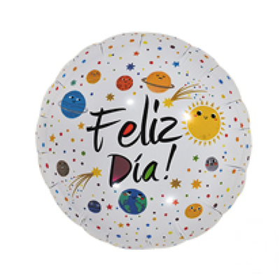 18寸圆形西语快乐时光系列