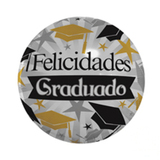 18 inch Round Spanish Graduation Series