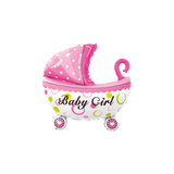 Mini Baby Stroller (Pink)