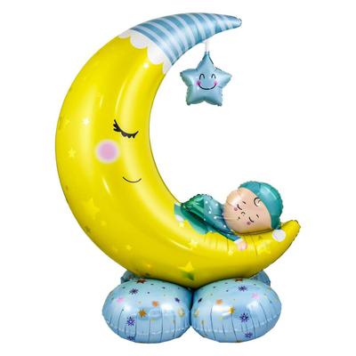 立体底座月亮宝宝