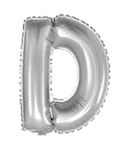 Letter balloon D (Medium)