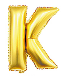 Letter Balloon K (Small)