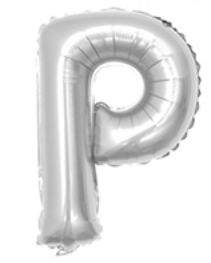 Letter balloon P (Medium)
