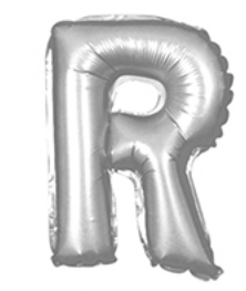 Letter balloon R (Medium)